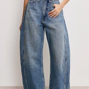 Good American Denim Barrel Jeans